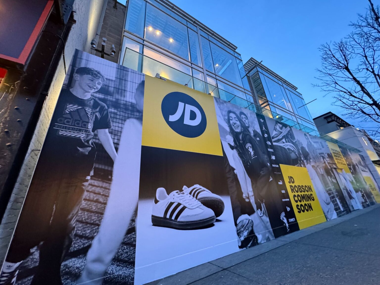 JD Sports Robson  in Vancouver BC , by Cutler