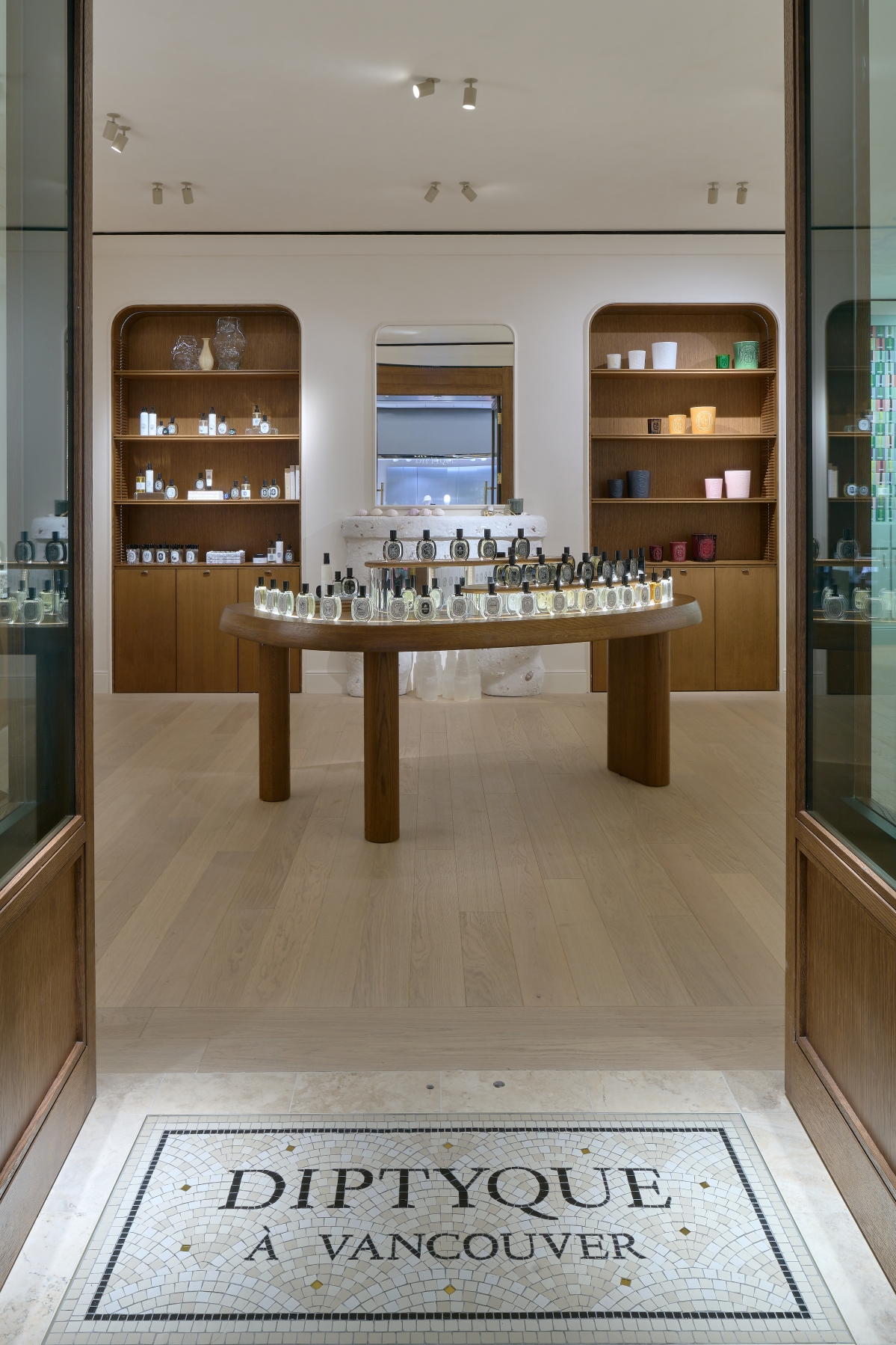 Retail, millwork, store, , Diptyque – Pacific Centre in Vancouver BC, by Cutler