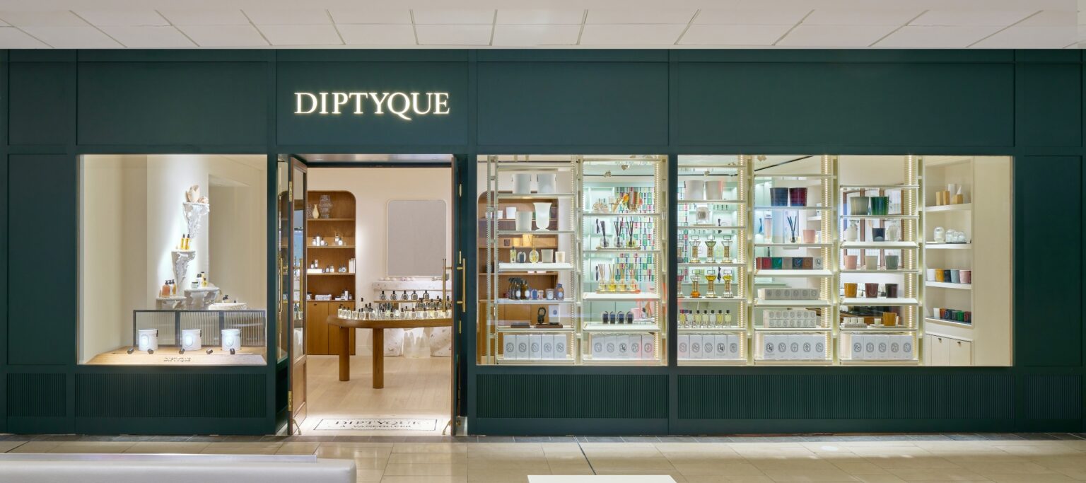 Diptyque – Pacific Centre  in Vancouver BC , by Cutler