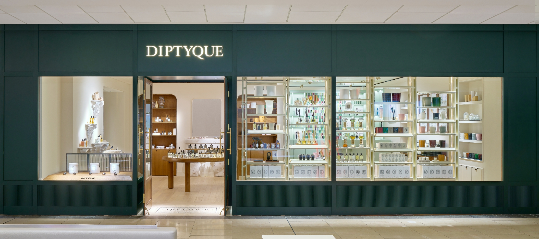 Diptyque – Pacific Centre  in Vancouver BC , by Cutler